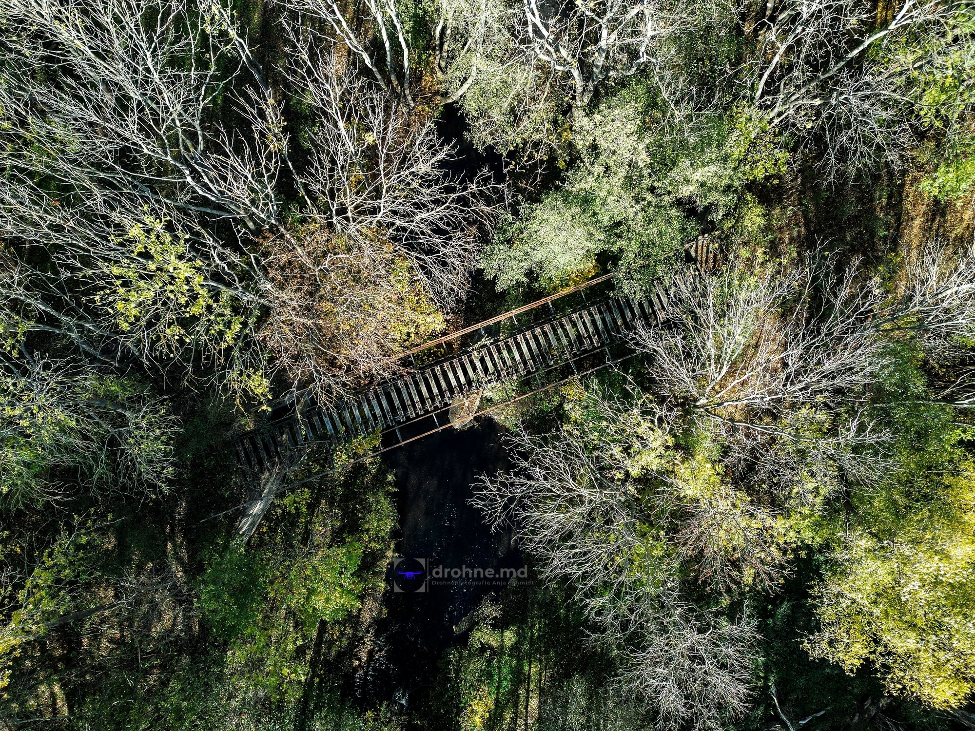 Eisenbahnbrücke Lost Place