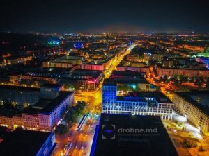 Magdeburg bei Nacht